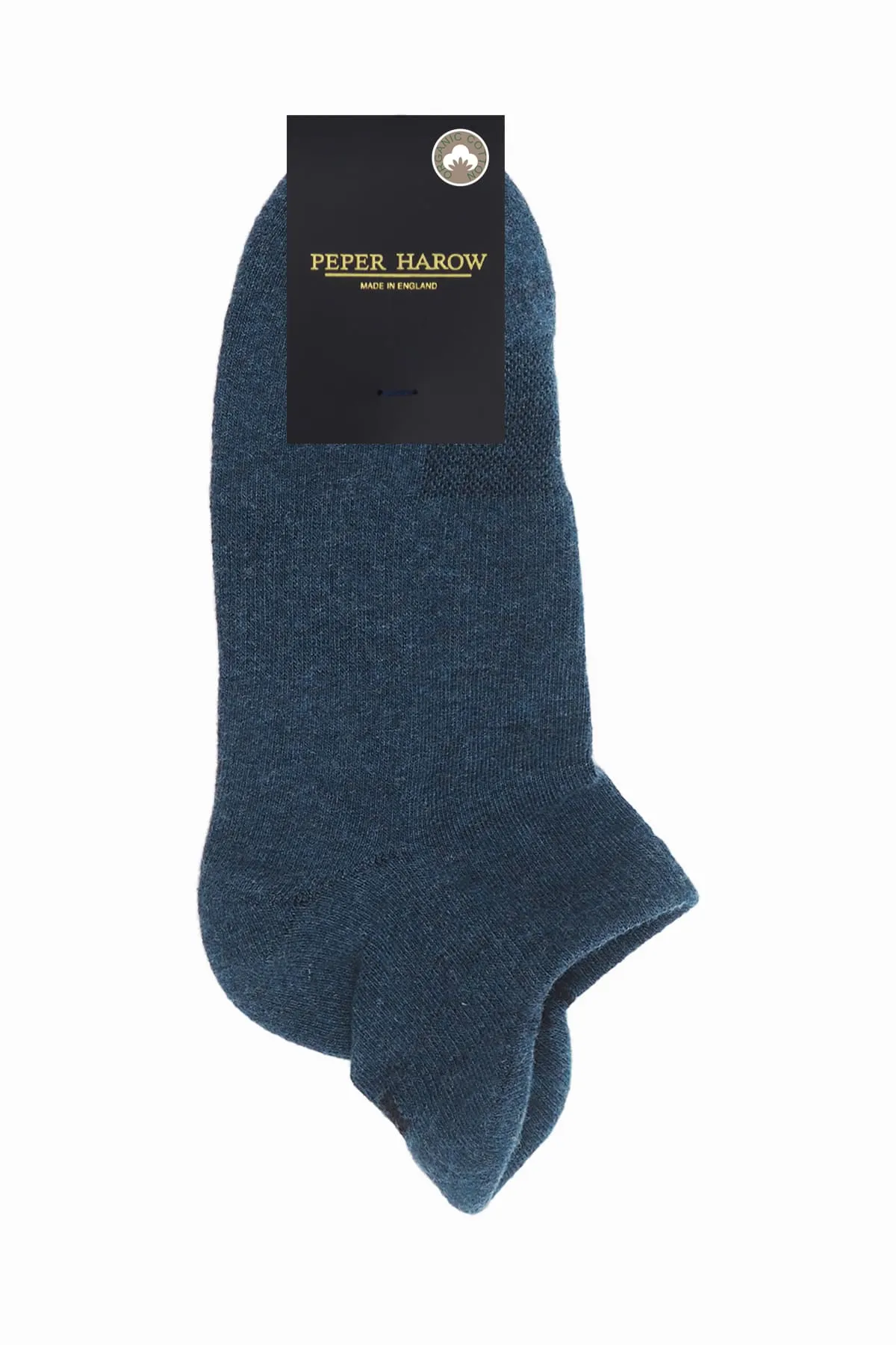 Organic Cotton Men's Trainer Socks | Navy
