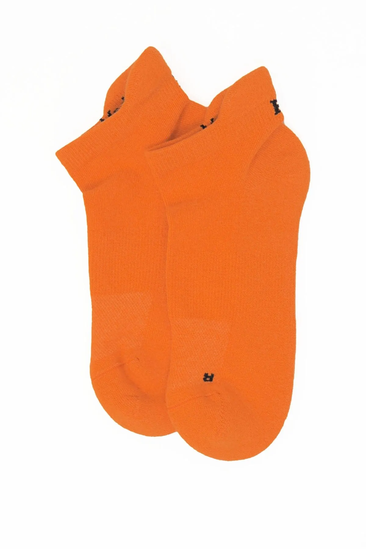 Organic Cotton Men's Trainer Socks | Orange