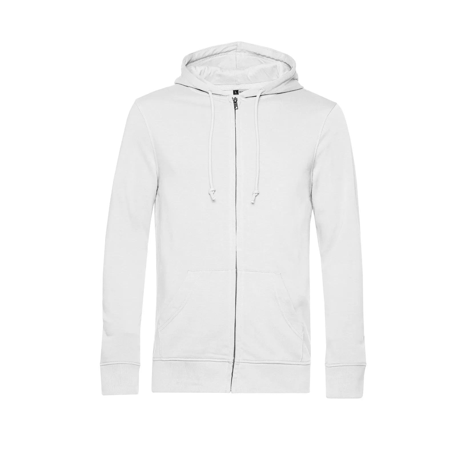 Organic Essential Zipped Hoodie: Mens