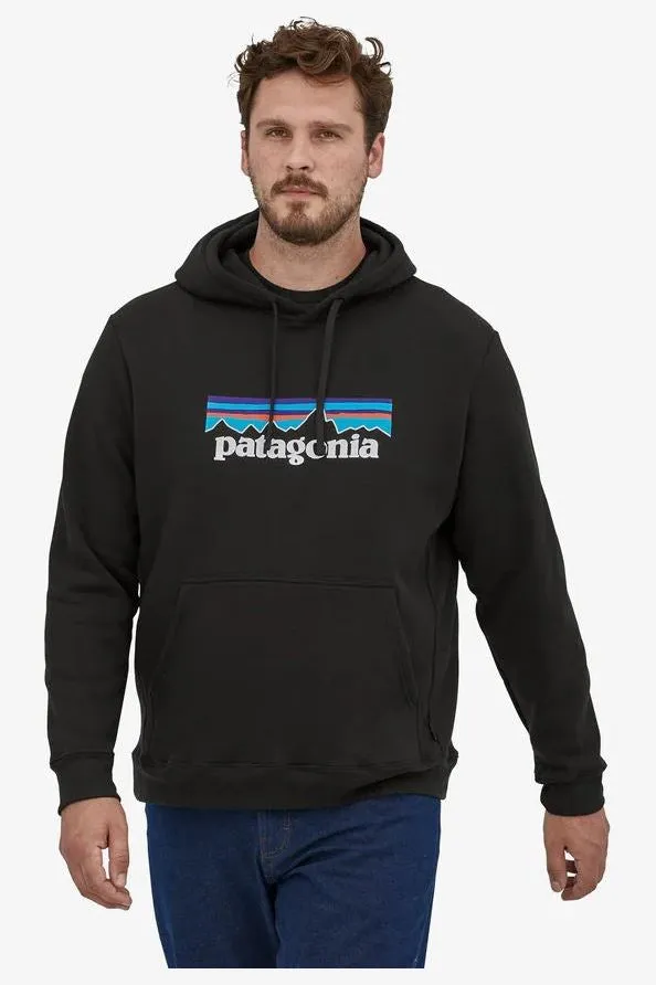 P-6 LOGO UPRISAL HOODY - BLACK