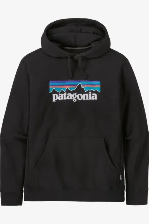 P-6 LOGO UPRISAL HOODY - BLACK