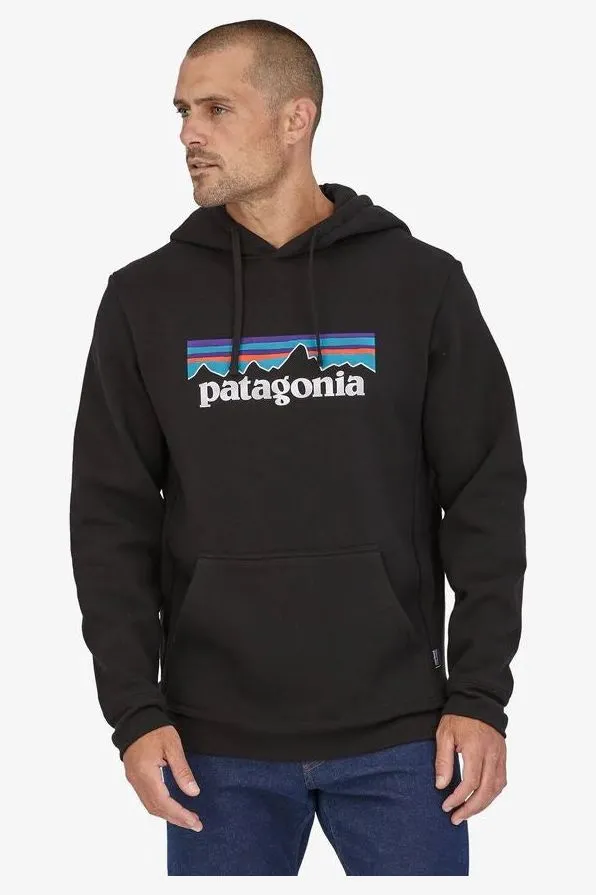 P-6 LOGO UPRISAL HOODY - BLACK