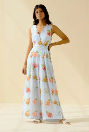 Pale Blue Jumpsuit
