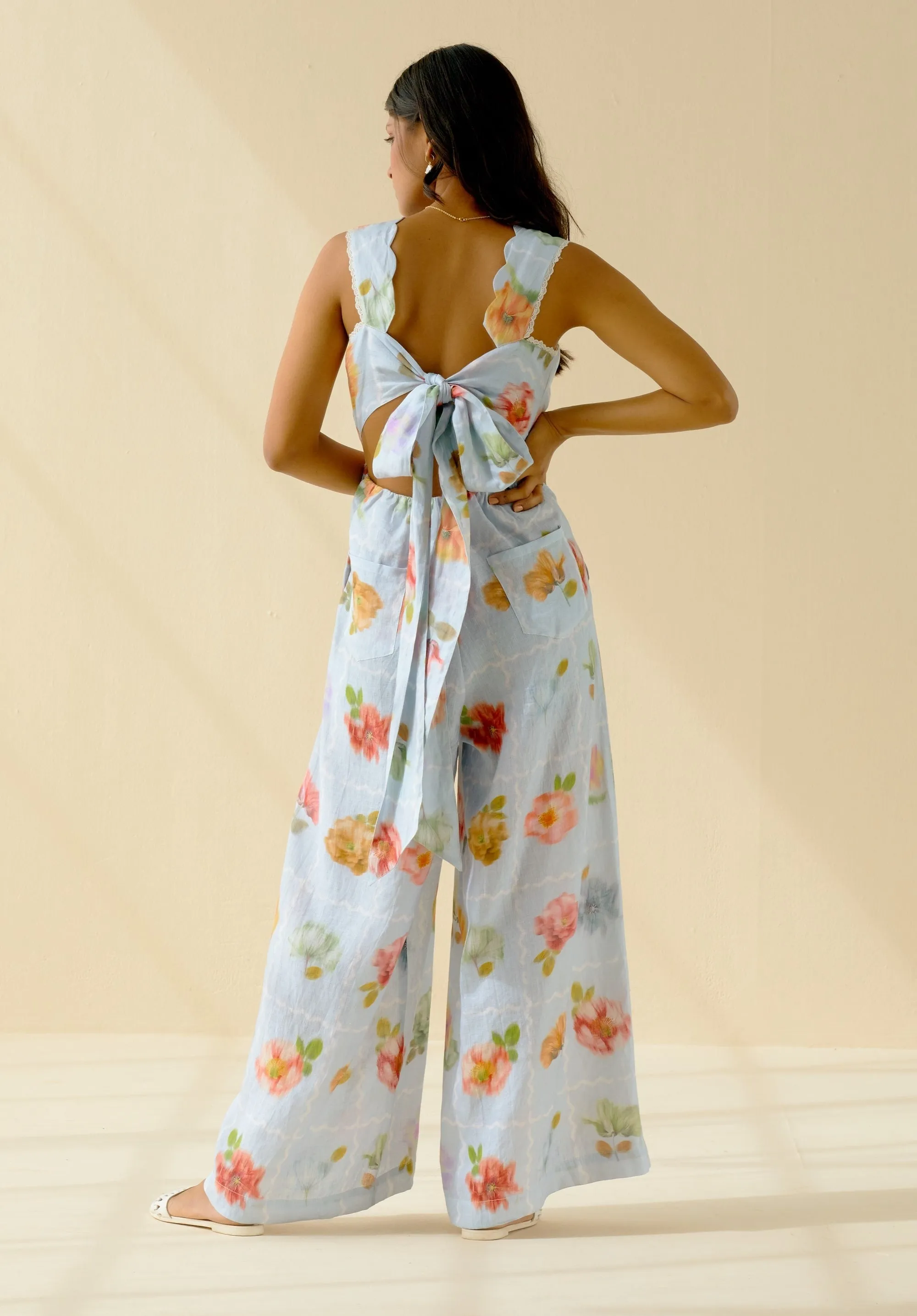 Pale Blue Jumpsuit