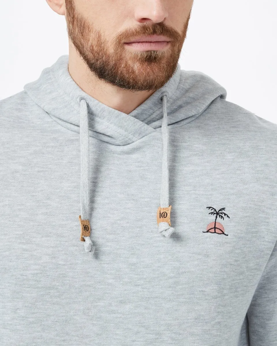 Palm Sunset Embroidery Hoodie