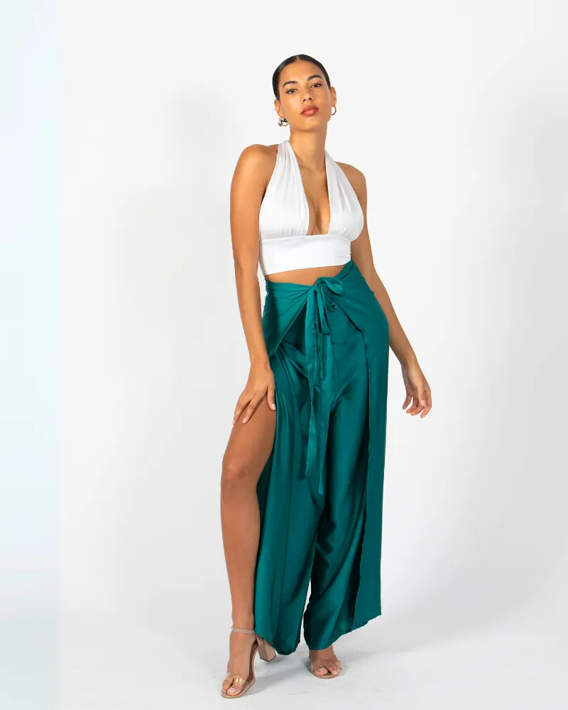 Pant to Jumpsuit - Satin