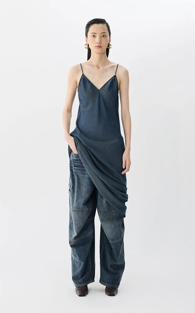 Pants / JNBY Sustainable Cargo Denim Trousers