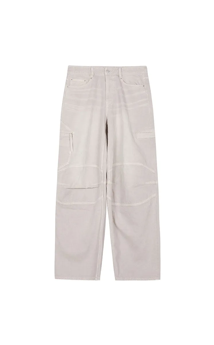 Pants / JNBY Sustainable Cargo Denim Trousers
