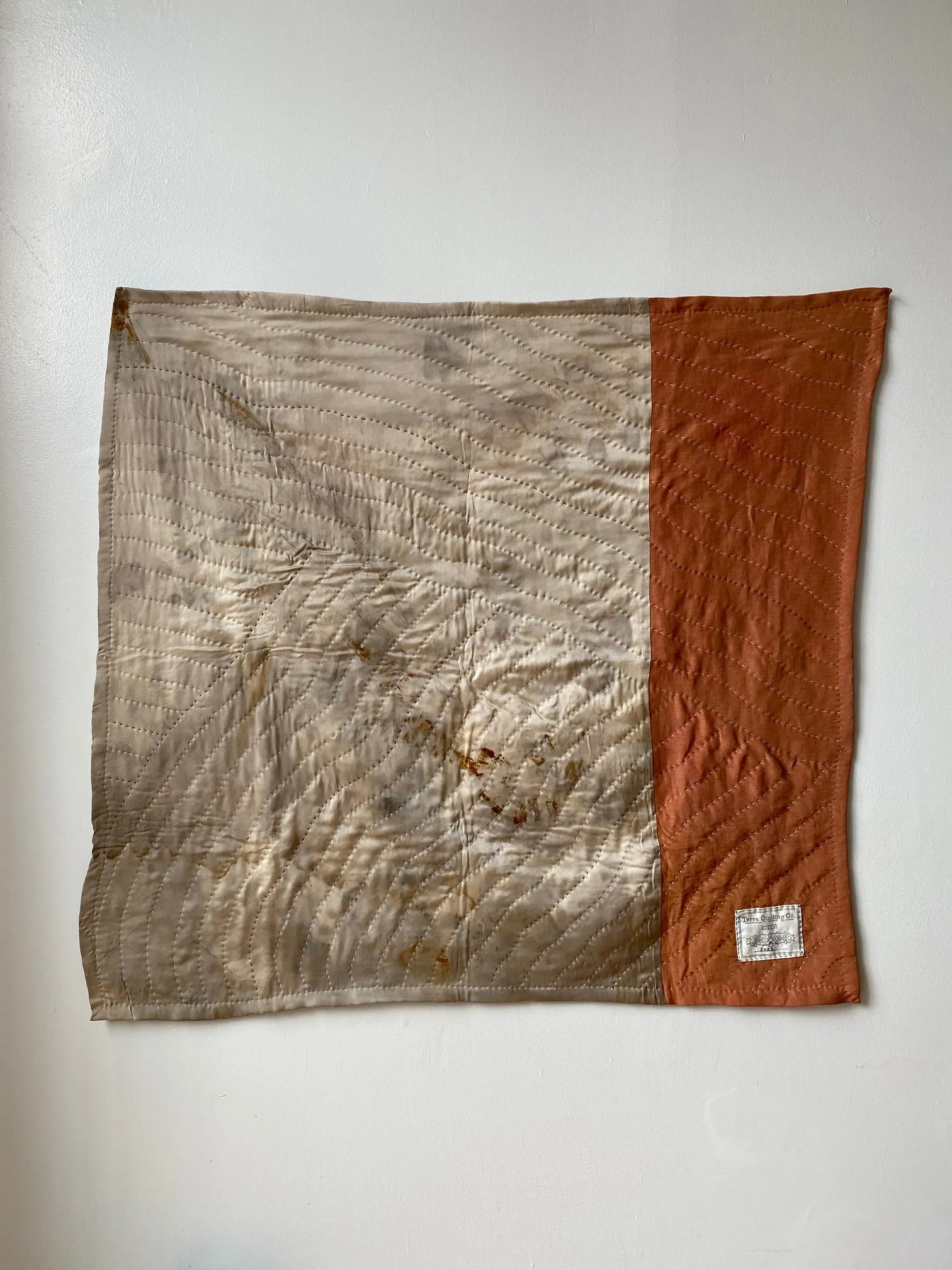 Patchwork Remnant Baby Quilt