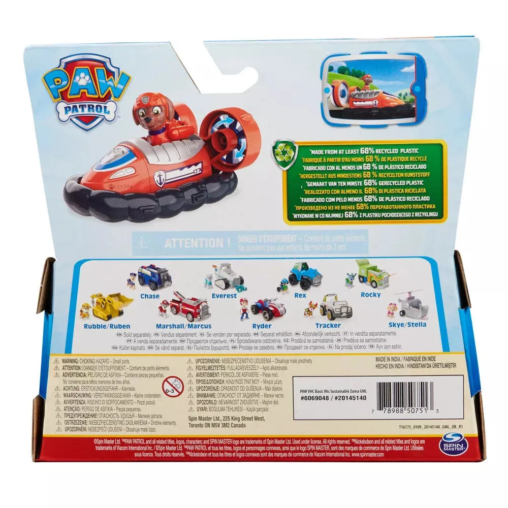 Paw Patrol - Sustainable Zuma Hovercraft