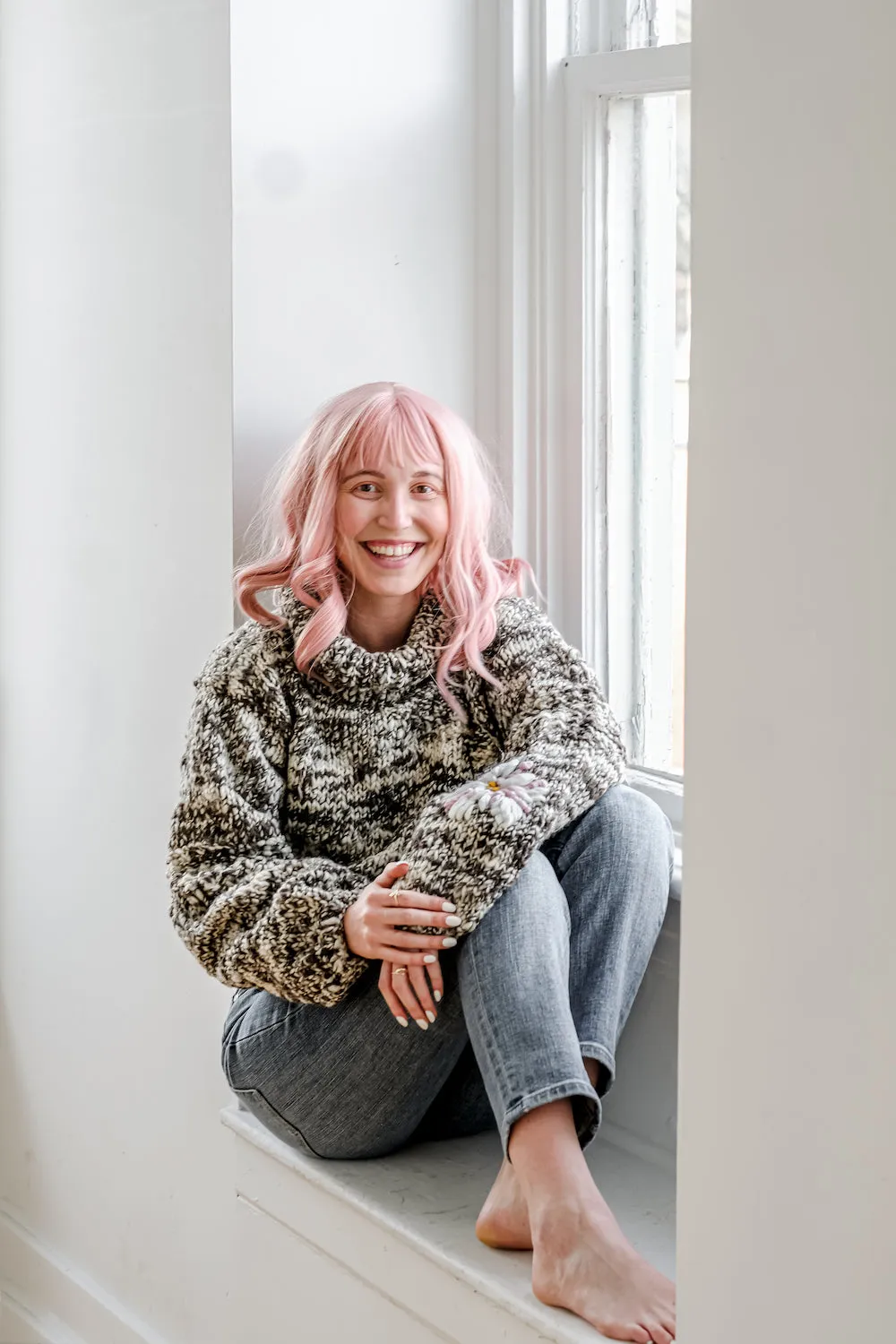 Pepper Floral Sustainable Sweater