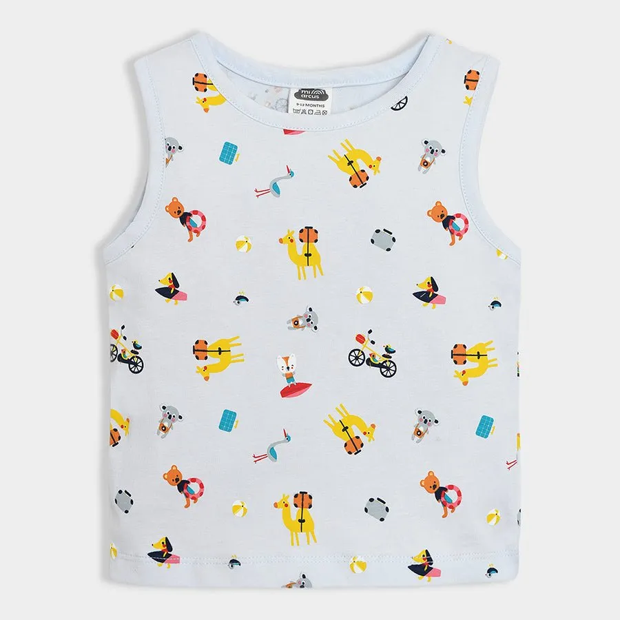 Petite Amore Printed Vest Set Pack of 3