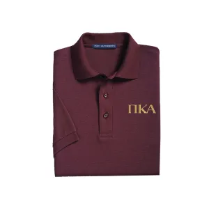 Pi Kappa Alpha Cotton Pique Polo - PKA