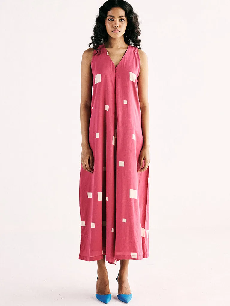 Pink Matrix Jumpsuit
