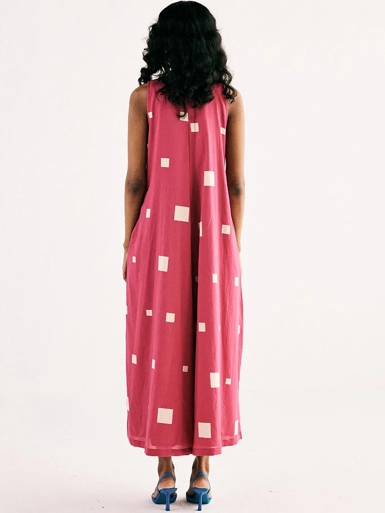 Pink Matrix Jumpsuit