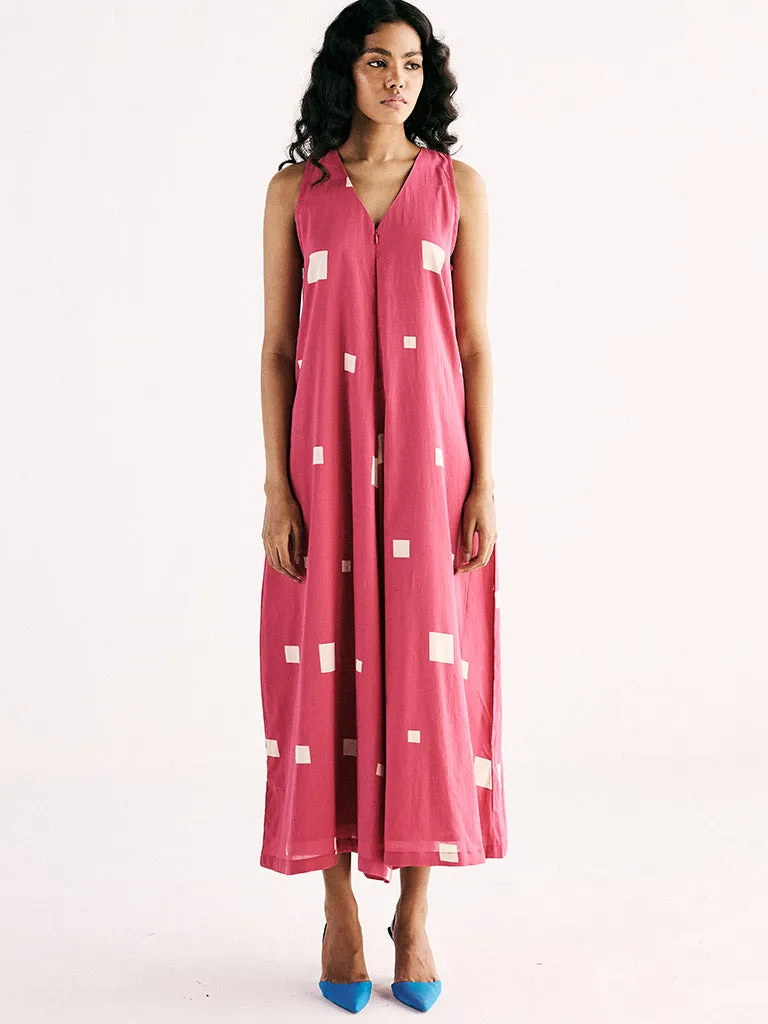 Pink Matrix Jumpsuit