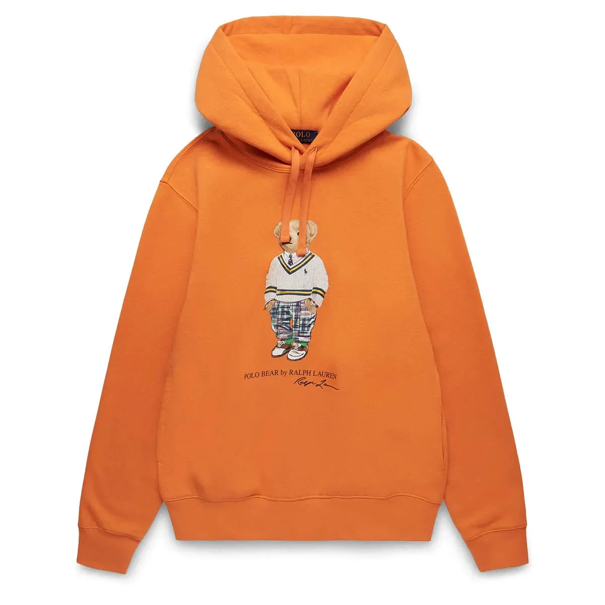 Polo Bear Hoodie - Orange