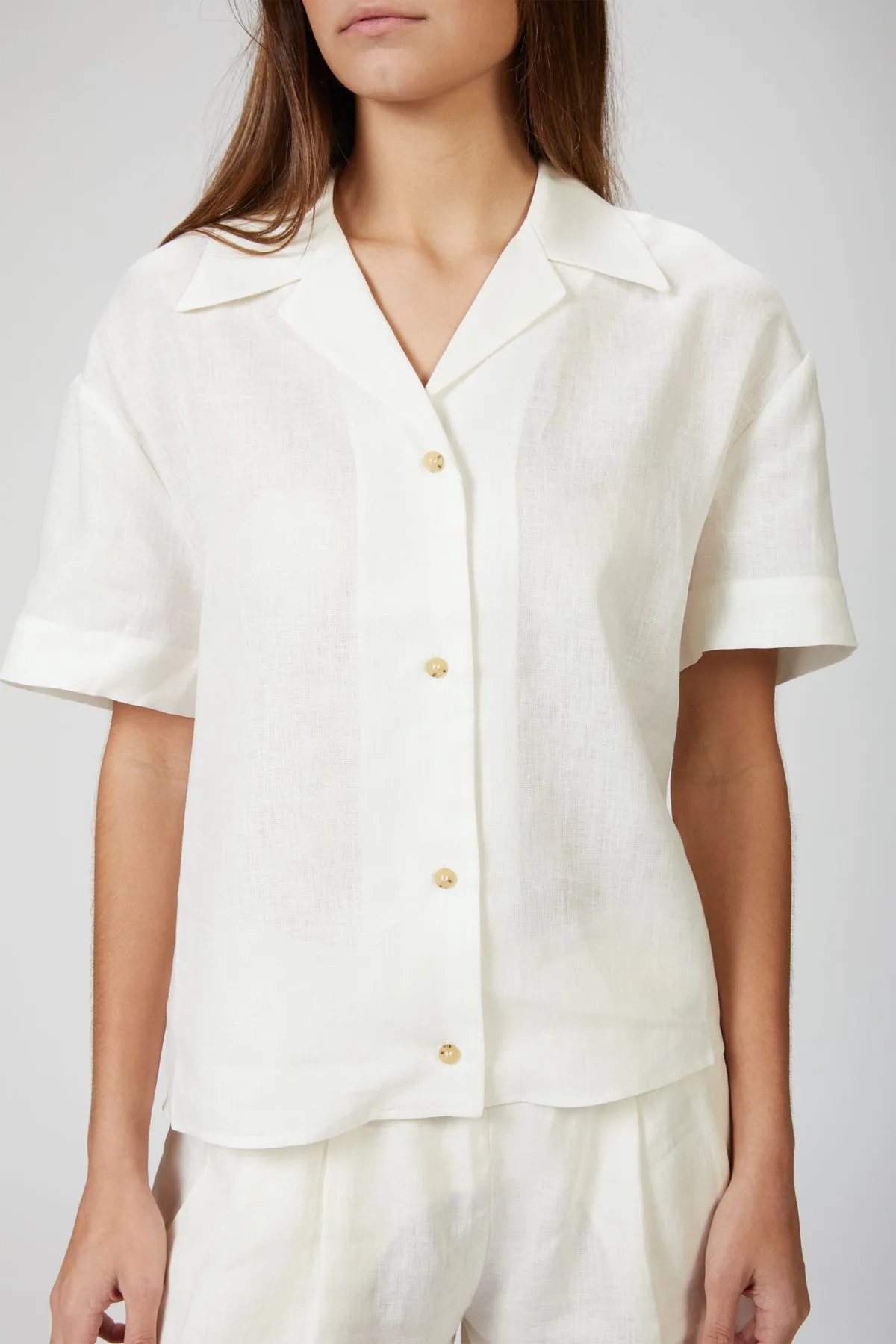PRAGUE ORGANIC LINEN SHIRT