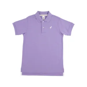 Prim & Proper Polo - Palisades Purple with Worth Avenue White Stork