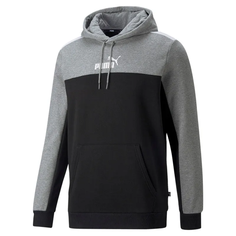 Puma Mens Essential Block Fleece Hoodie