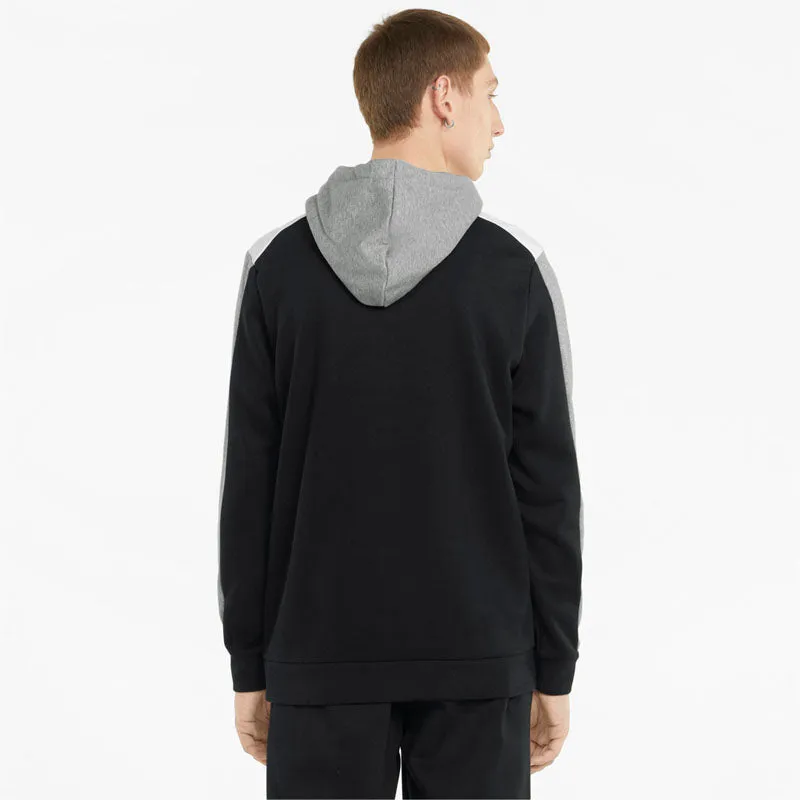 Puma Mens Essential Block Fleece Hoodie