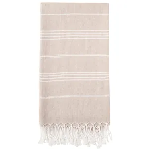 Pure Series Sustainable Turkish Towel Beige