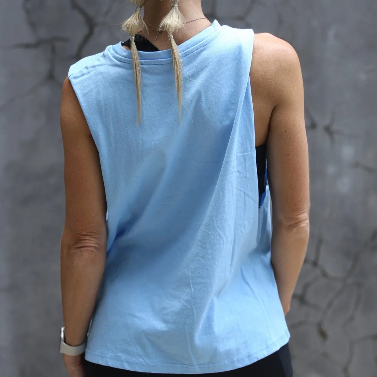 "Bounce It Out" Positivitee | Blue