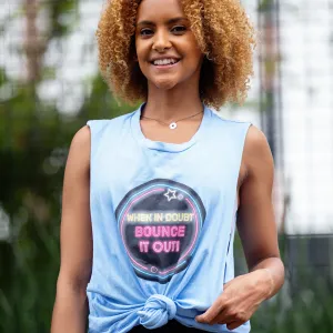 "Bounce It Out" Positivitee | Blue