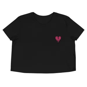 "Broken Heart" Crop Tee