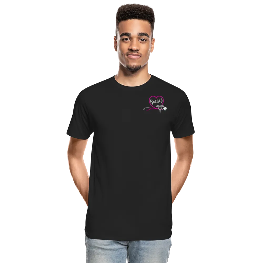 Rachel ER Nurse Men’s Premium Organic T-Shirt