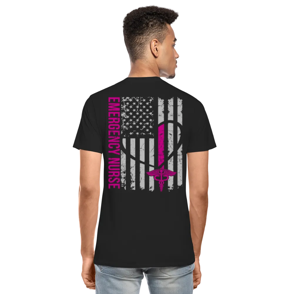 Rachel ER Nurse Men’s Premium Organic T-Shirt