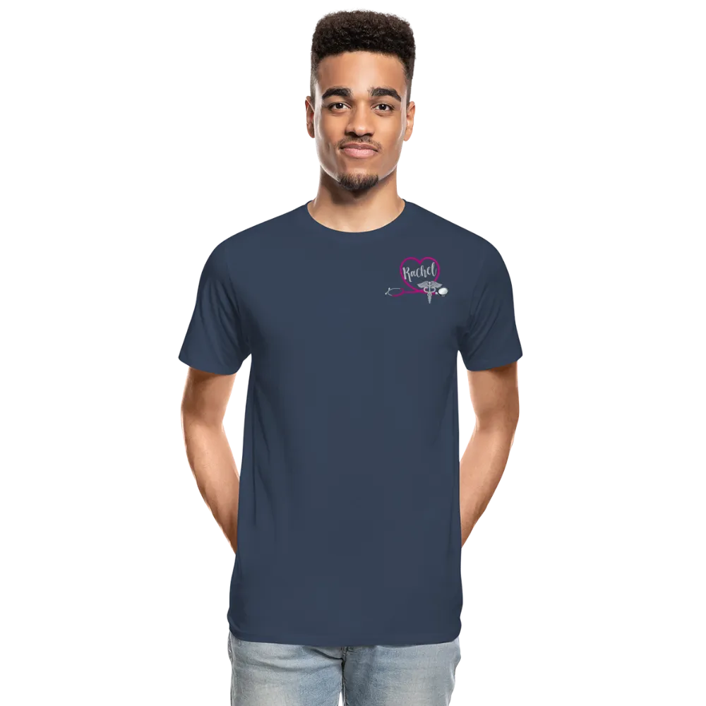 Rachel ER Nurse Men’s Premium Organic T-Shirt