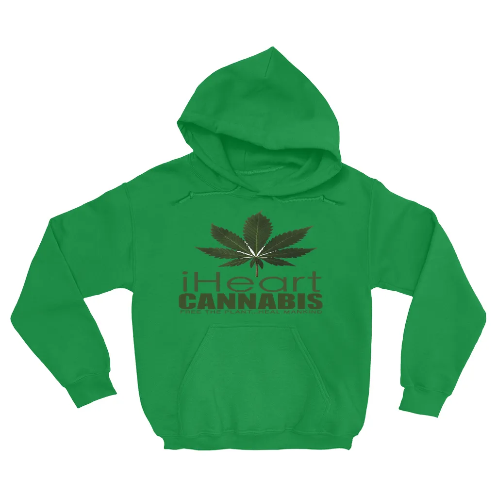 Rastafari JAMS Reggae Radio - iHeart Cannabis - Hoodies (No-Zip/Pullover)