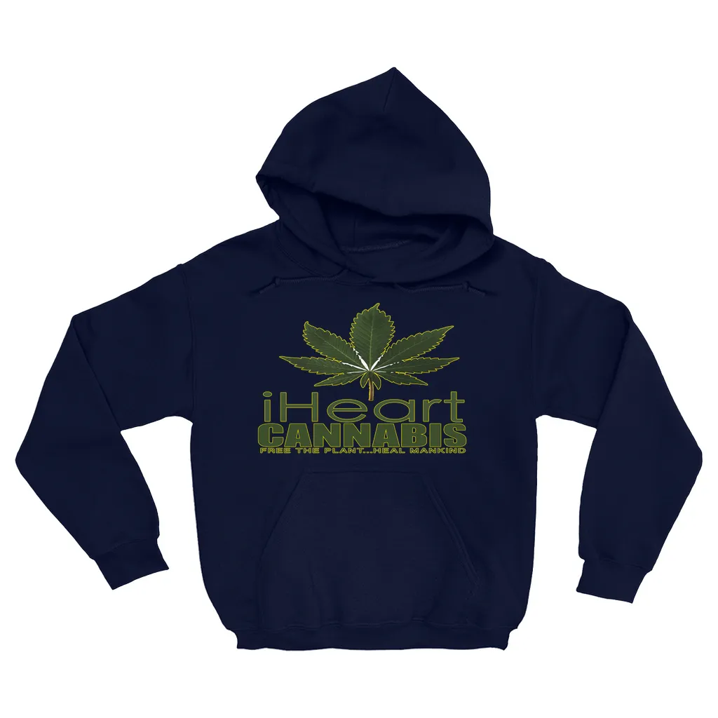 Rastafari JAMS Reggae Radio - iHeart Cannabis - Hoodies (No-Zip/Pullover)