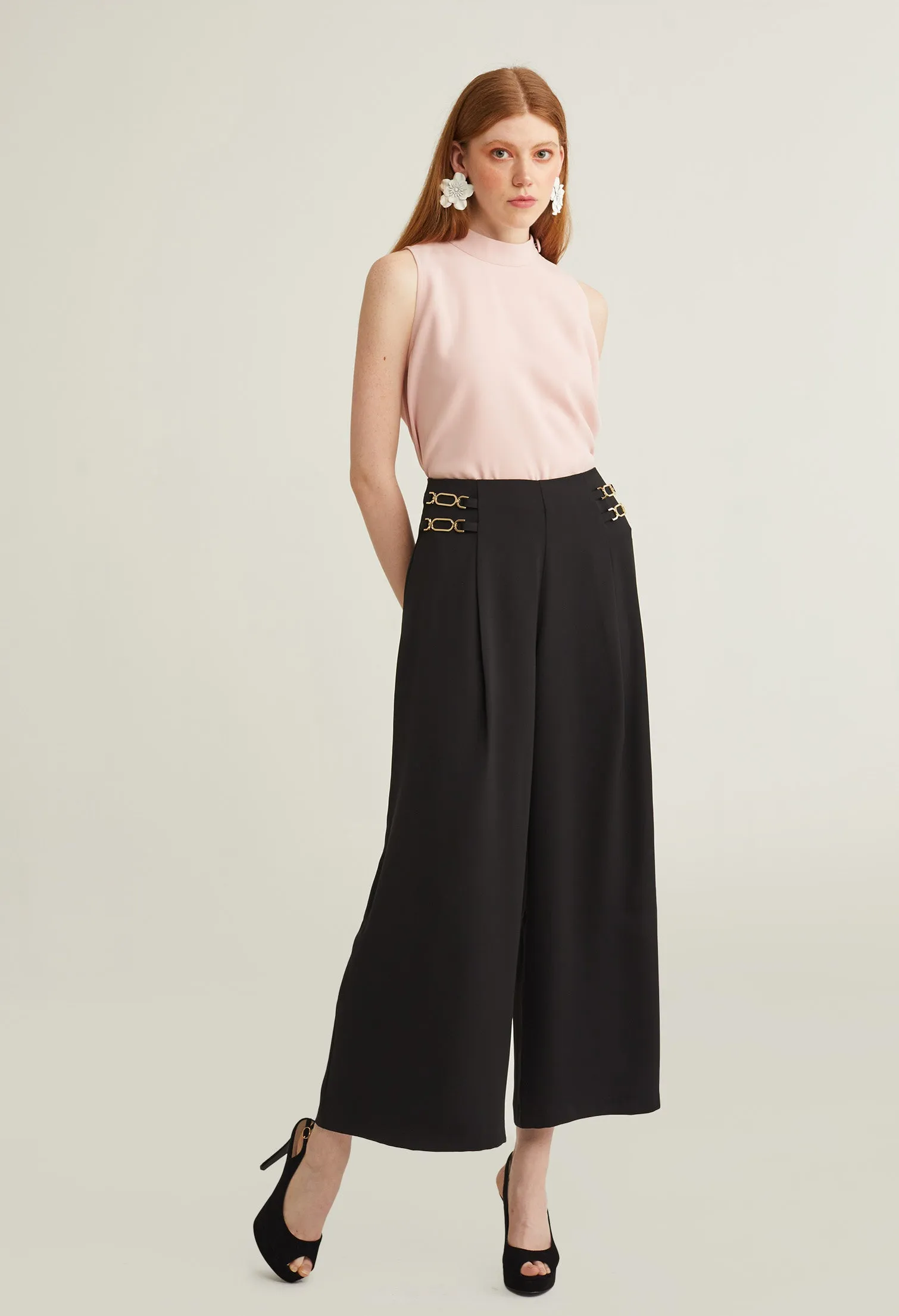Regal Gilded Mid-Rise Pants