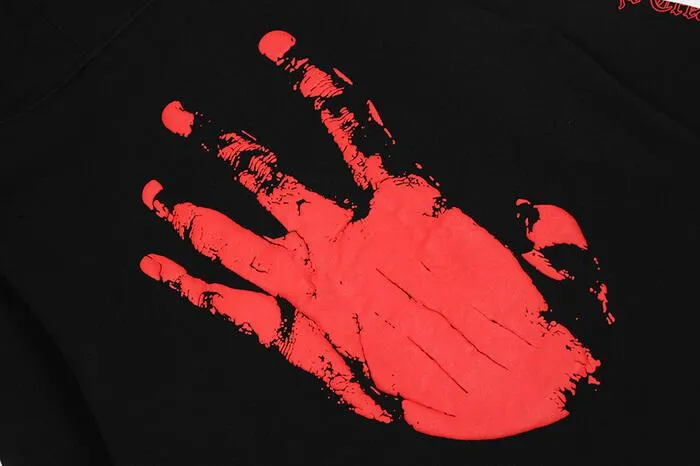 REVENGE Palm print #003 HOODIES