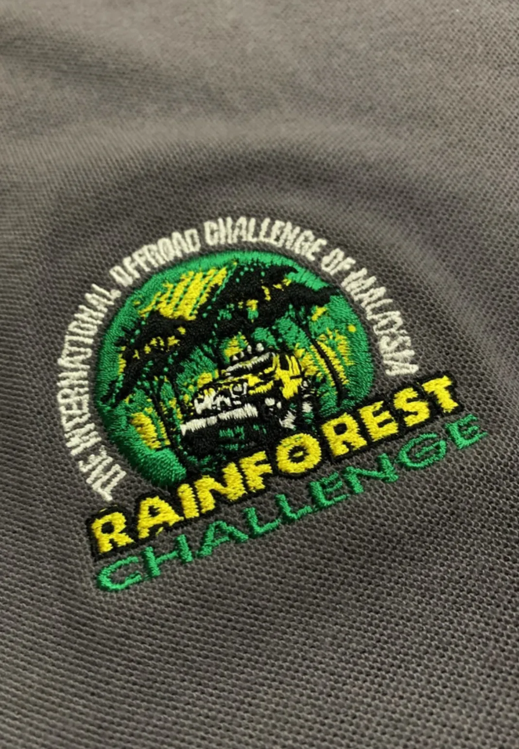 RFCP 2XL 19-03 GREY POLO SHIRT
