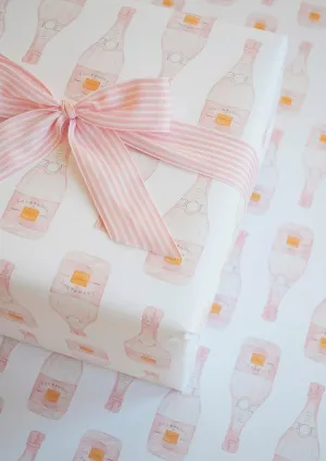 Rosé Watercolor Gift Wrap
