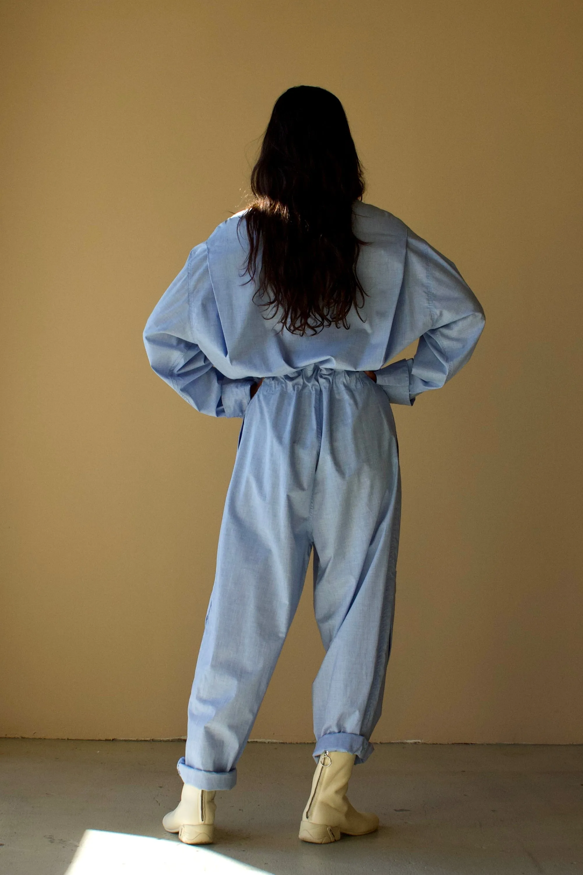 Shoplifter Jumpsuit French Blue {Made to Order}