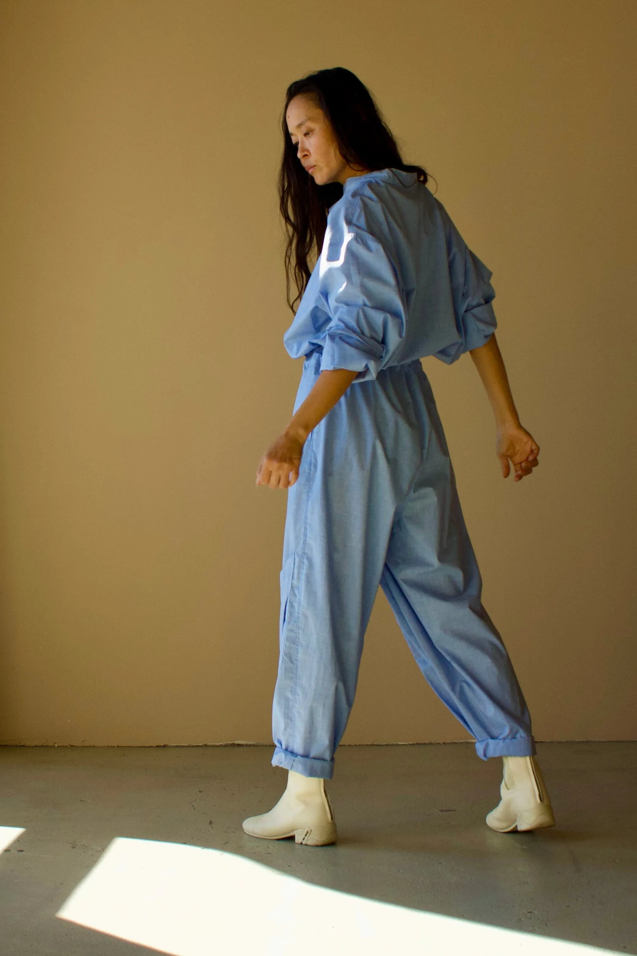 Shoplifter Jumpsuit French Blue {Made to Order}