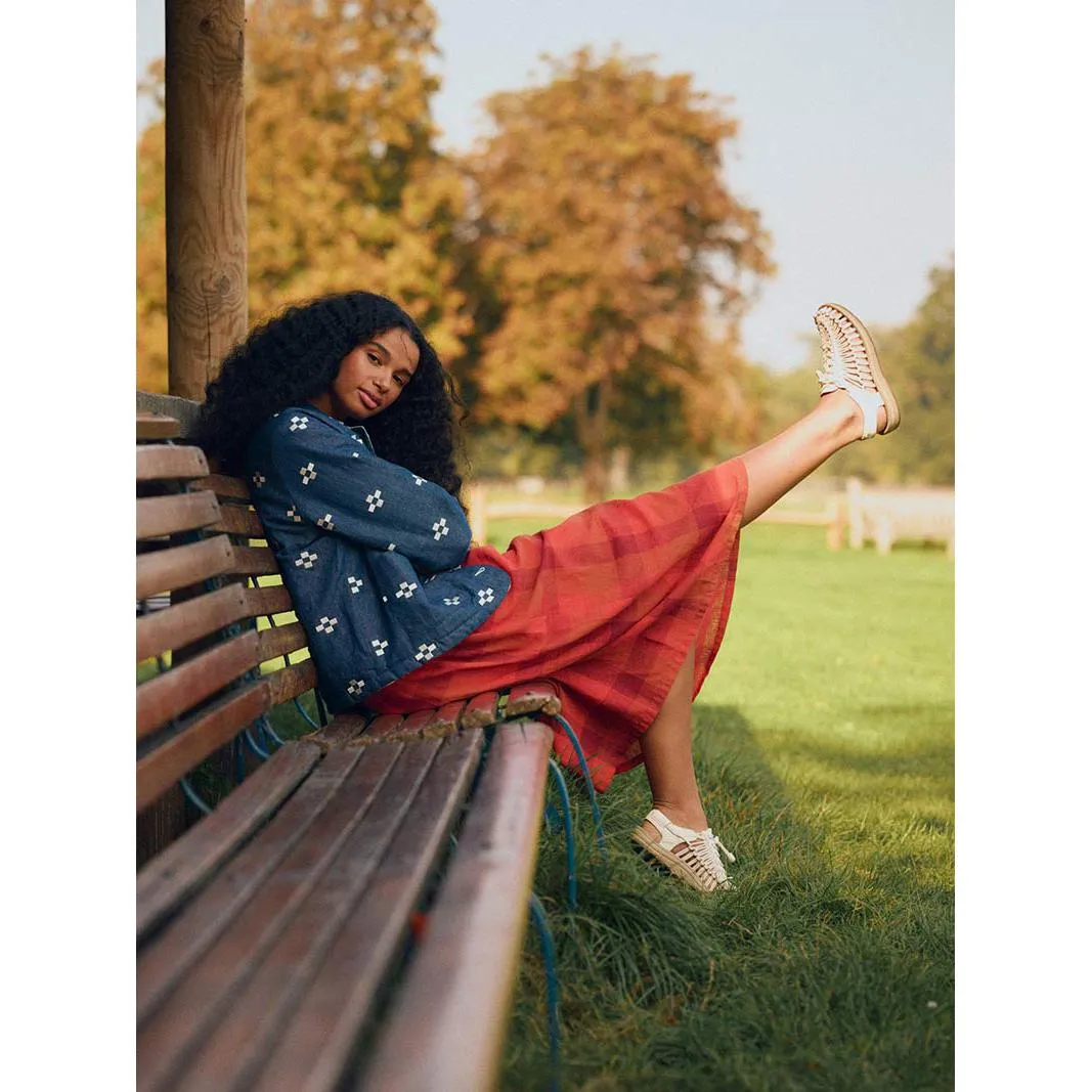 Sideline - Dawn embroidered reversible jacket