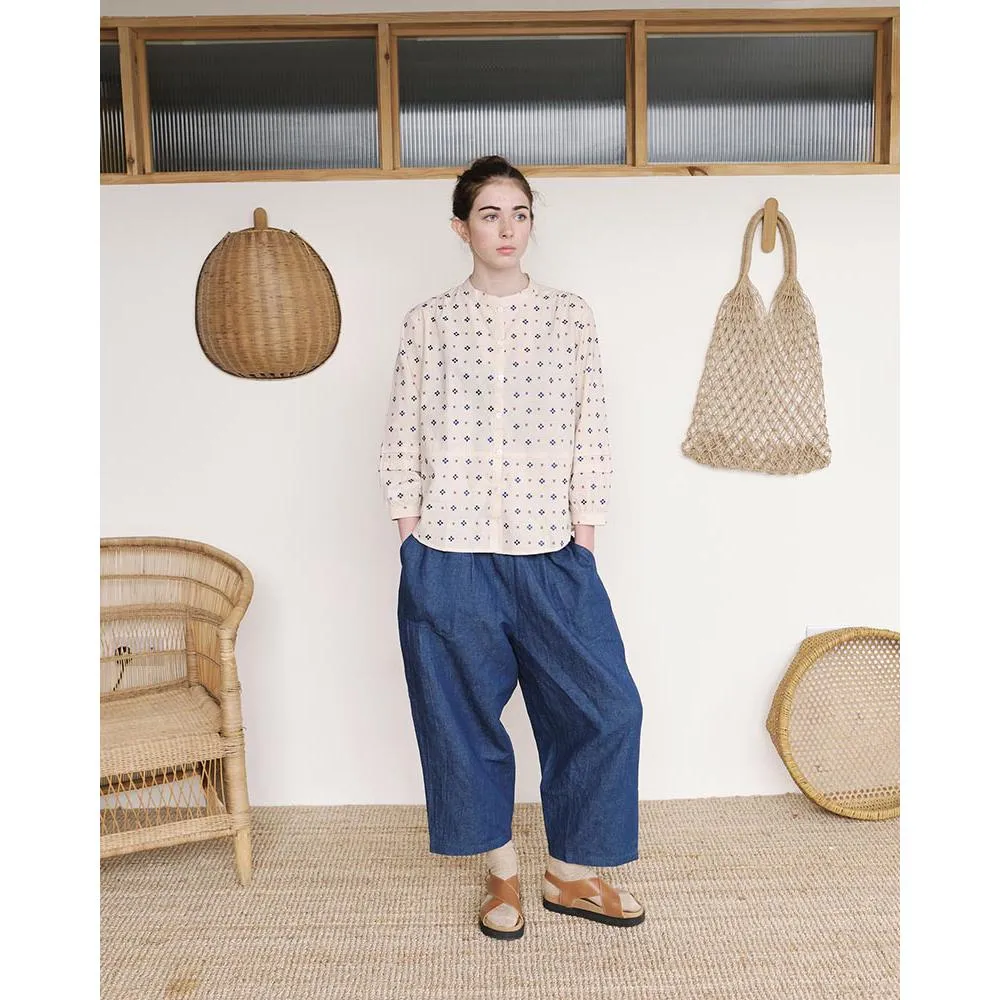 Sideline - Hettie embroidered shirt