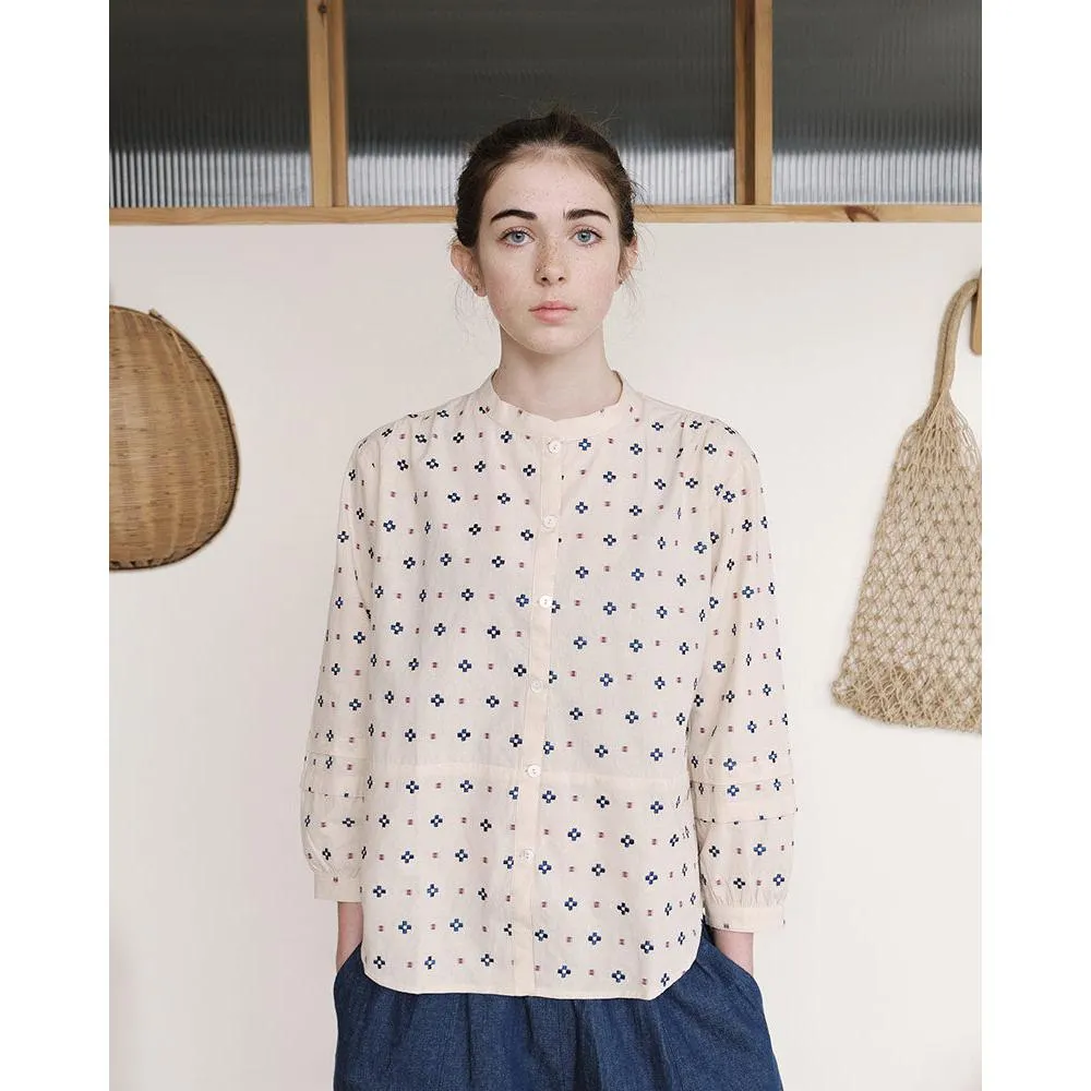 Sideline - Hettie embroidered shirt