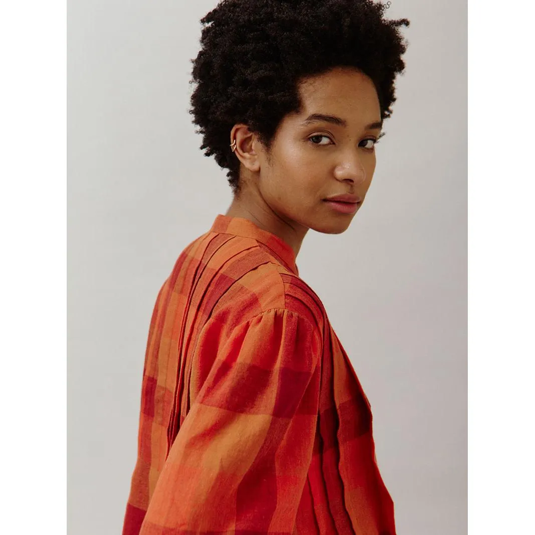 Sideline - Wilf shirt - red check