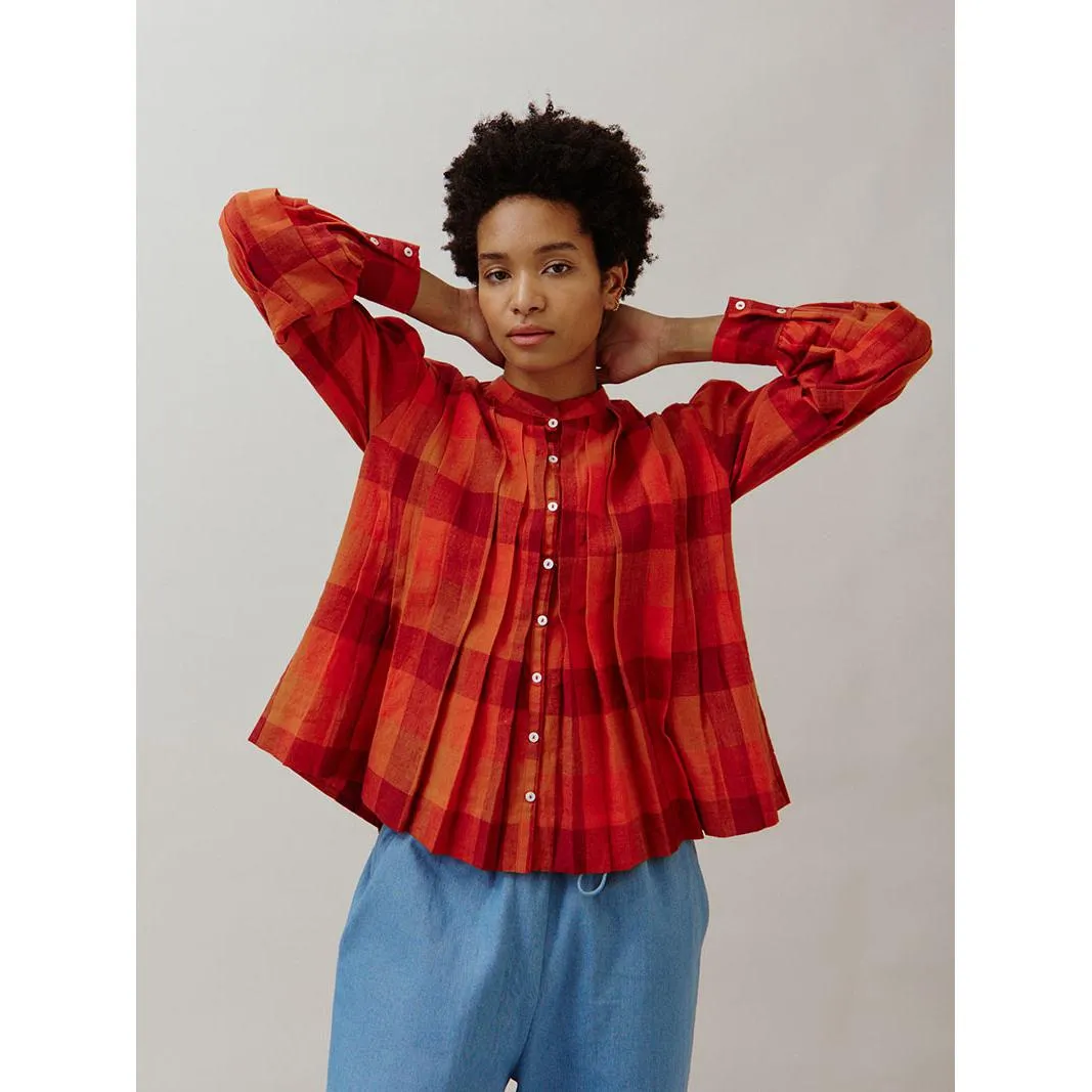 Sideline - Wilf shirt - red check