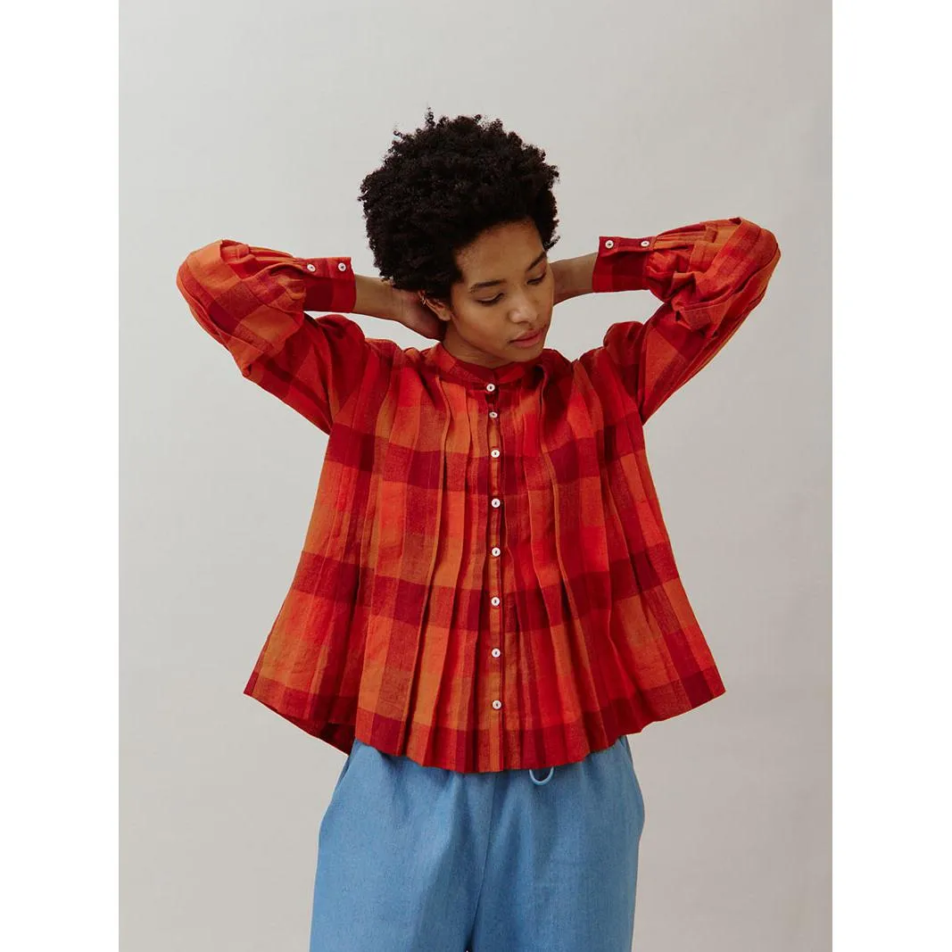 Sideline - Wilf shirt - red check