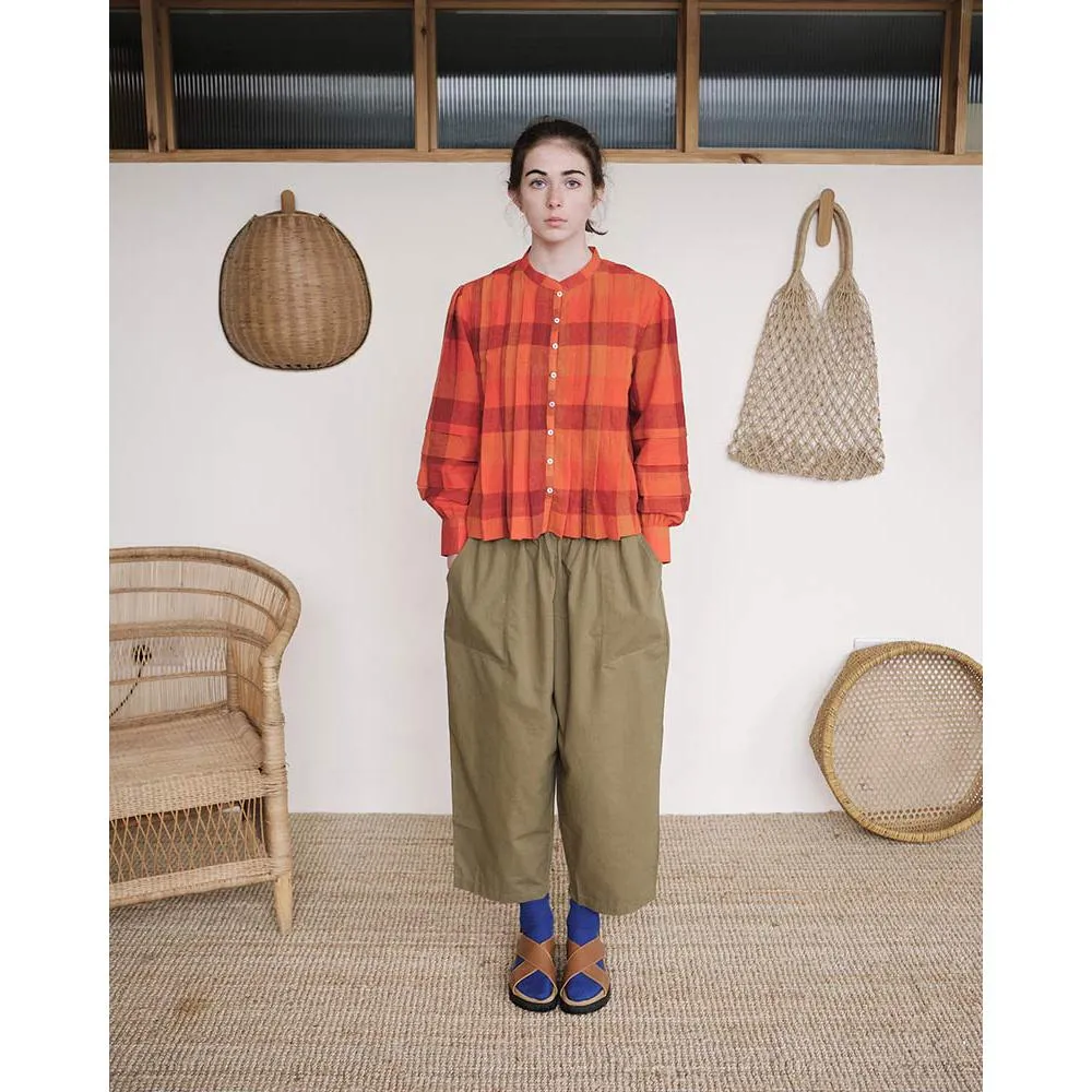 Sideline - Wilf shirt - red check