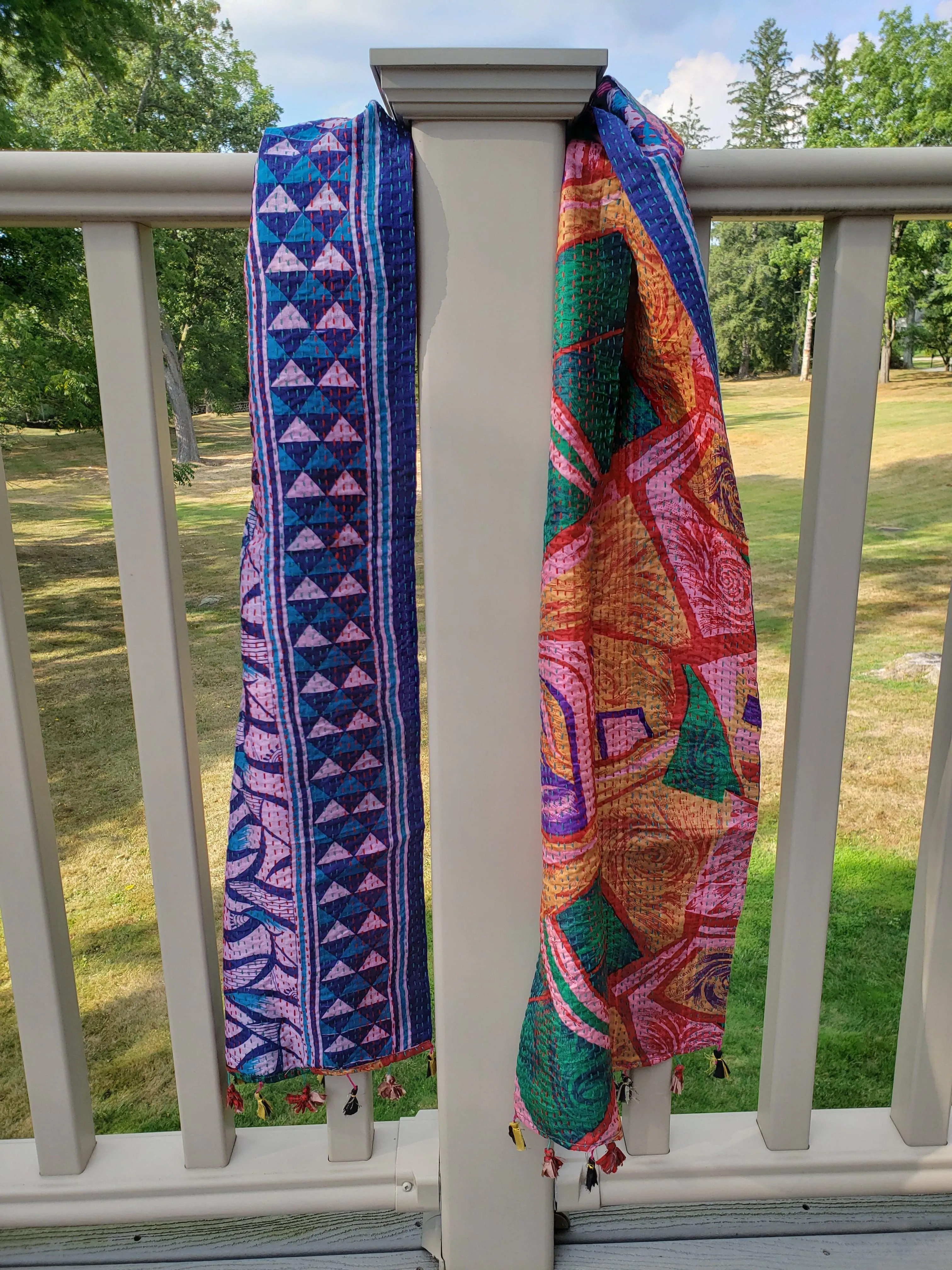 Silk Sari Scarf