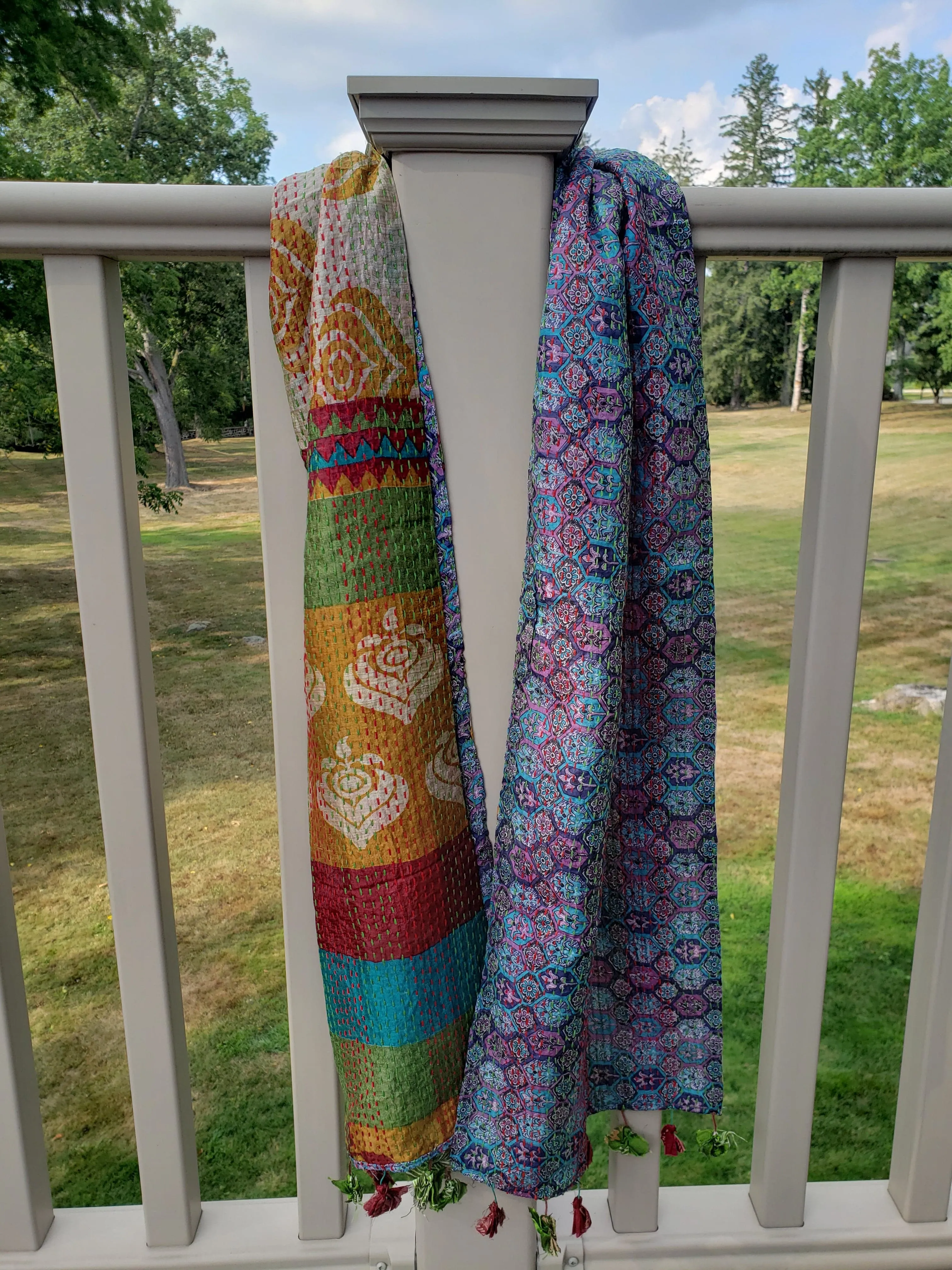 Silk Sari Scarf