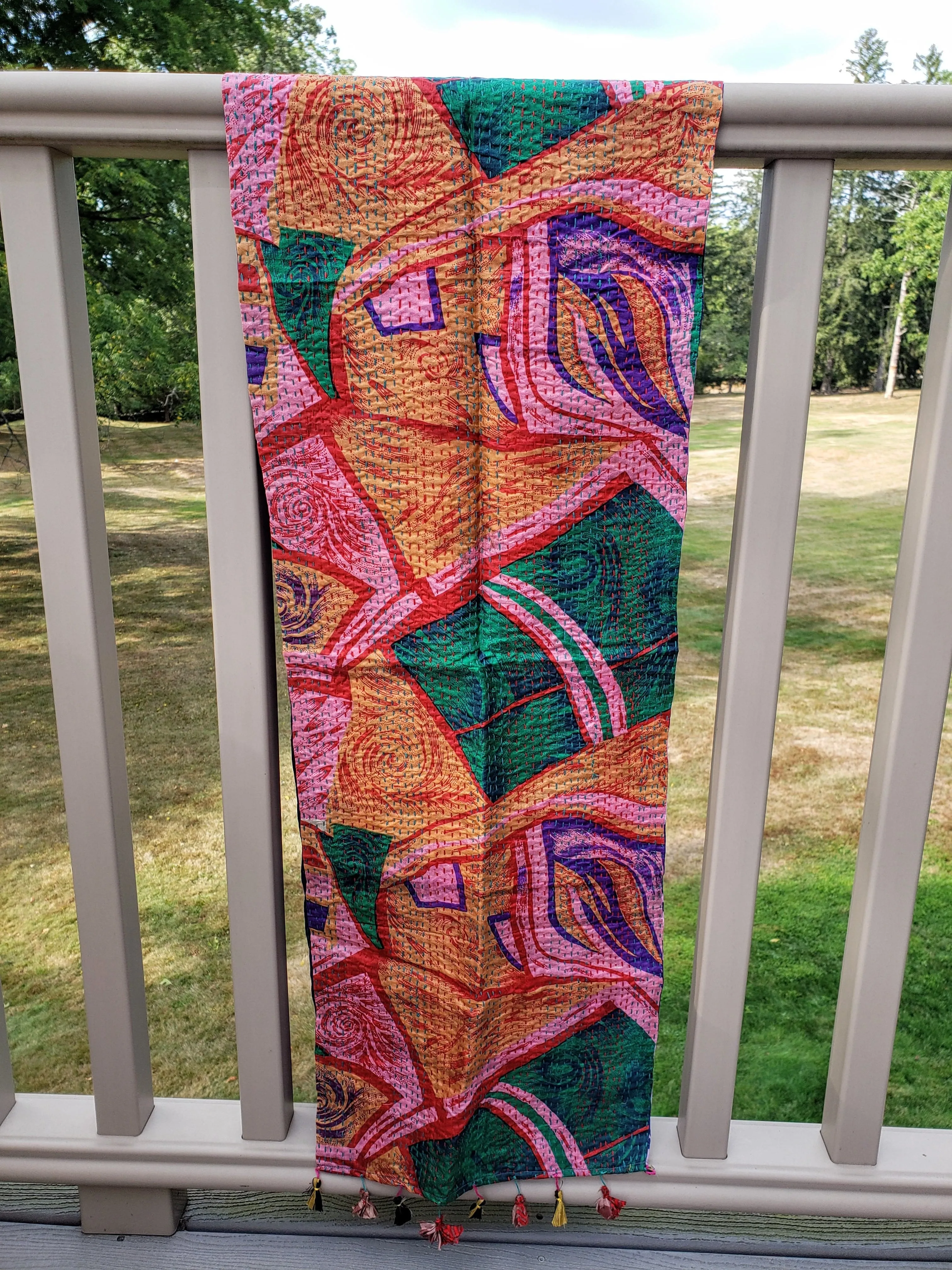 Silk Sari Scarf